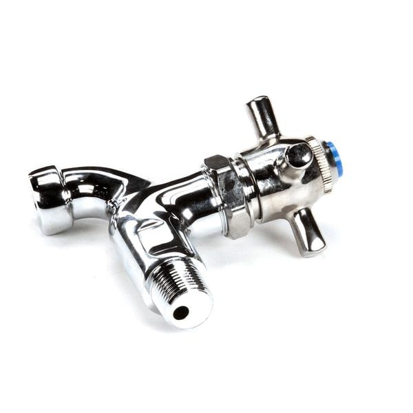 Sill Faucet, Self-Closing, 1/2 Npt Male Inlet, 3-